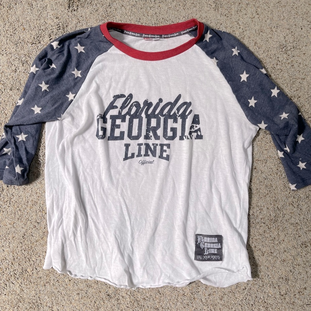 Florida Georgia Line baseball tee